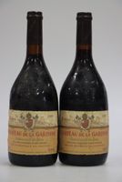 2 bouteilles château de la gardine (Chateauneuf du Pape) 1995