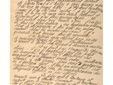une lettre écrite en cursive sur une feuille de papier