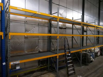 1 Travee DE Rack Lourd Comprenant 9 Echelles DE 100 X500 ,48…