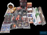 a lot of items that are sitting on a table