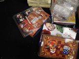 many items that are sitting on the table together