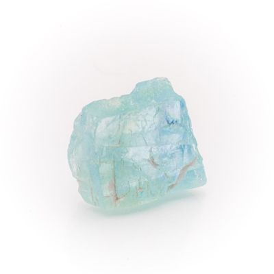 an image of a piece of ice on a white surface