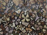 une image d'une peinture représentant un groupe de personnes dans un champ