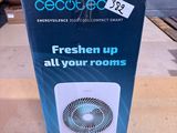 a box of air conditioner sitting on a table