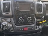 a dashboard of a truck with a steering control panel