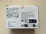 the back of a box of a cell phone on a table