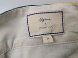 an image of a close up of a label on a jacket