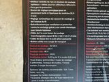the back of a box with a picture of a person on it