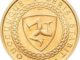 an image of a gold coin with the image of a man on a horse