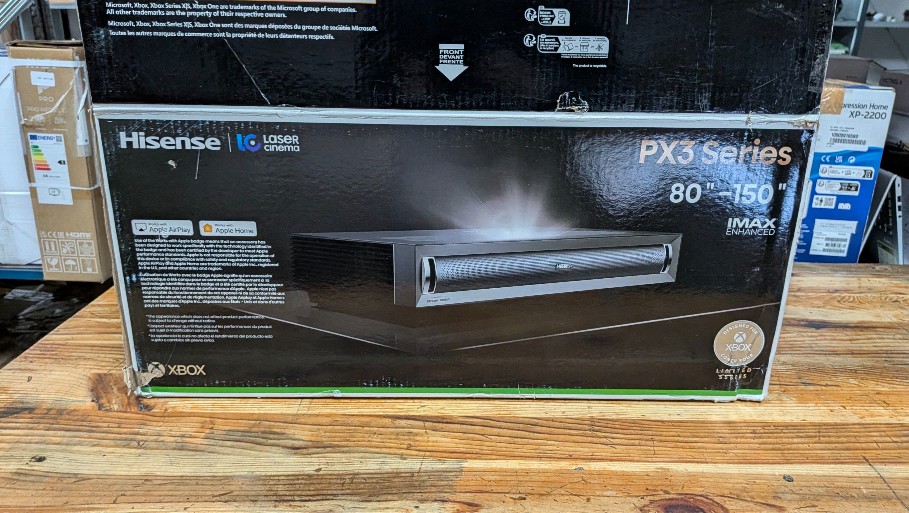 VIDEOPROJECTEUR HISENSE PX3PRO- TVA RECUPERABLE