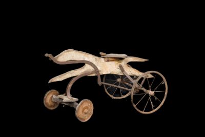 JOUET ANCIEN Chien pour enfant, jouet des année 1910
