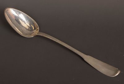 Cuillère à ragout en argent. Argent 950°/00, poinçon au 1er … - Photo 1