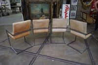 4 chaises vintage de style industriel (photo 2)