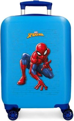 spider - man suitcase with wheels for kids