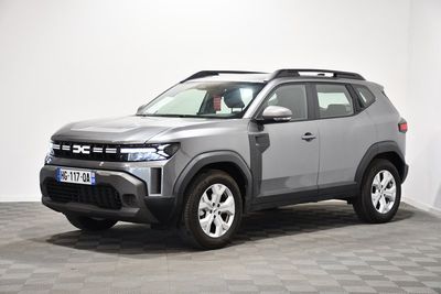 a grey 2021 land rover rover is parked in a white room