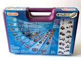 a purple case that has a bunch of legos in it