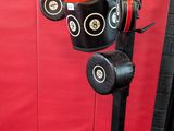 an image of a gym equipment rack with dumbs on it