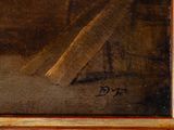 an image of a painting of a man holding a baseball bat