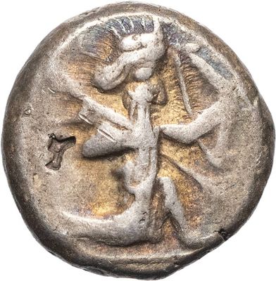 a close up of a coin with an image of a woman on it