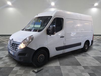 a picture of a white van parked in a room