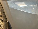 a close up view of a car ' s front bumper