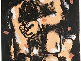 une image représentant un tableau où l'on voit un homme tenant un chat