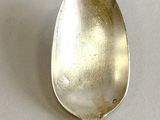 a spoon that is sitting on a table
