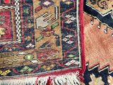 an image of a close up of a rug on a floor