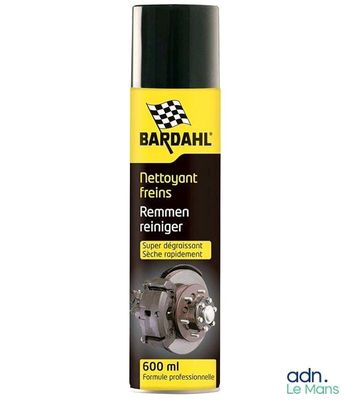 a close up of a can of brake cleaner on a white background
