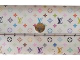 louis vuitton multicolore long wallet