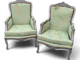 pair of antique chairs with green upholstered upholstered upholstered upholstered upholstered upholstered upholstered upholstered uphol
