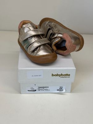 Paire DE Chaussures Enfant Babybotte Argo S Velour Taille 22…