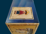 a box with a picture of a man on it