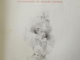 the front cover of a book with a drawing of a woman holding a child
