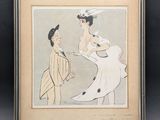 an image of a painting of a man and a woman