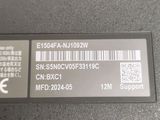 an image of a close up of a label on a laptop