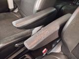 a close up of a seat in a car