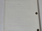 a piece of paper that has been placed on a table