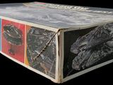 a box that has a picture of a star wars movie on it
