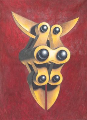 Alejandro RAMON (Né en 1943) La parque d'or, 1977