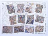 a picture of a collage of pictures on a piece of paper