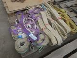 a lot of different types of rope on a pallet