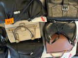 a lot of bags that are sitting on a table