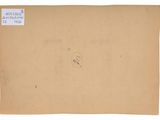 an old envelope with a stamp on the front of it
