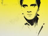 l'image d'une photographie jaune et noire représentant un homme