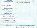 un gros plan d'un document portant un code-barres
