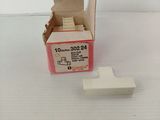 a box with a piece of paper in it on a table