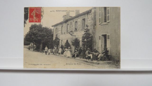 Pontarion : Avenue du Pont (Malivert 49bis). TBE. Cliché différen...