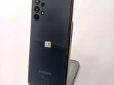 the back of a black samsung galaxy s9 with a camera on top of it