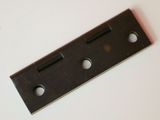 an image of a metal plate with holes on it